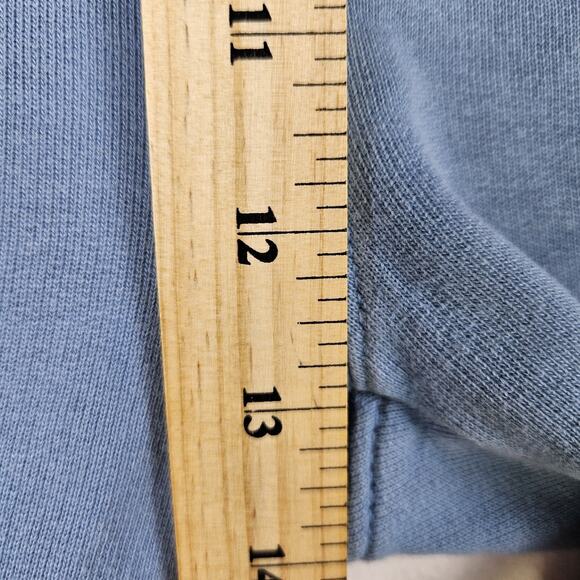 Pact Organic Sweat Short Mens Pull On Drawstring Pockets Size XL Blue Athleisure - Picture 10 of 12